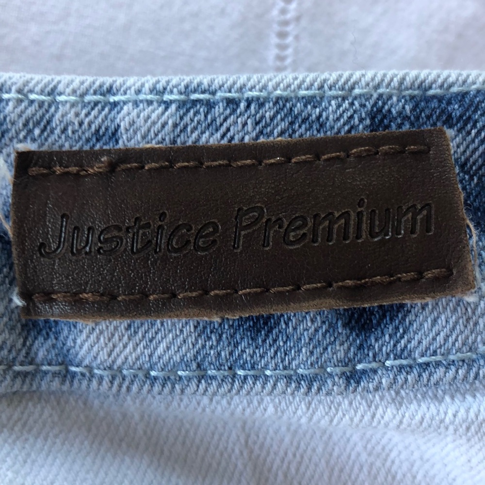 Justice premium girls denim shorts - Picture 6 of 6